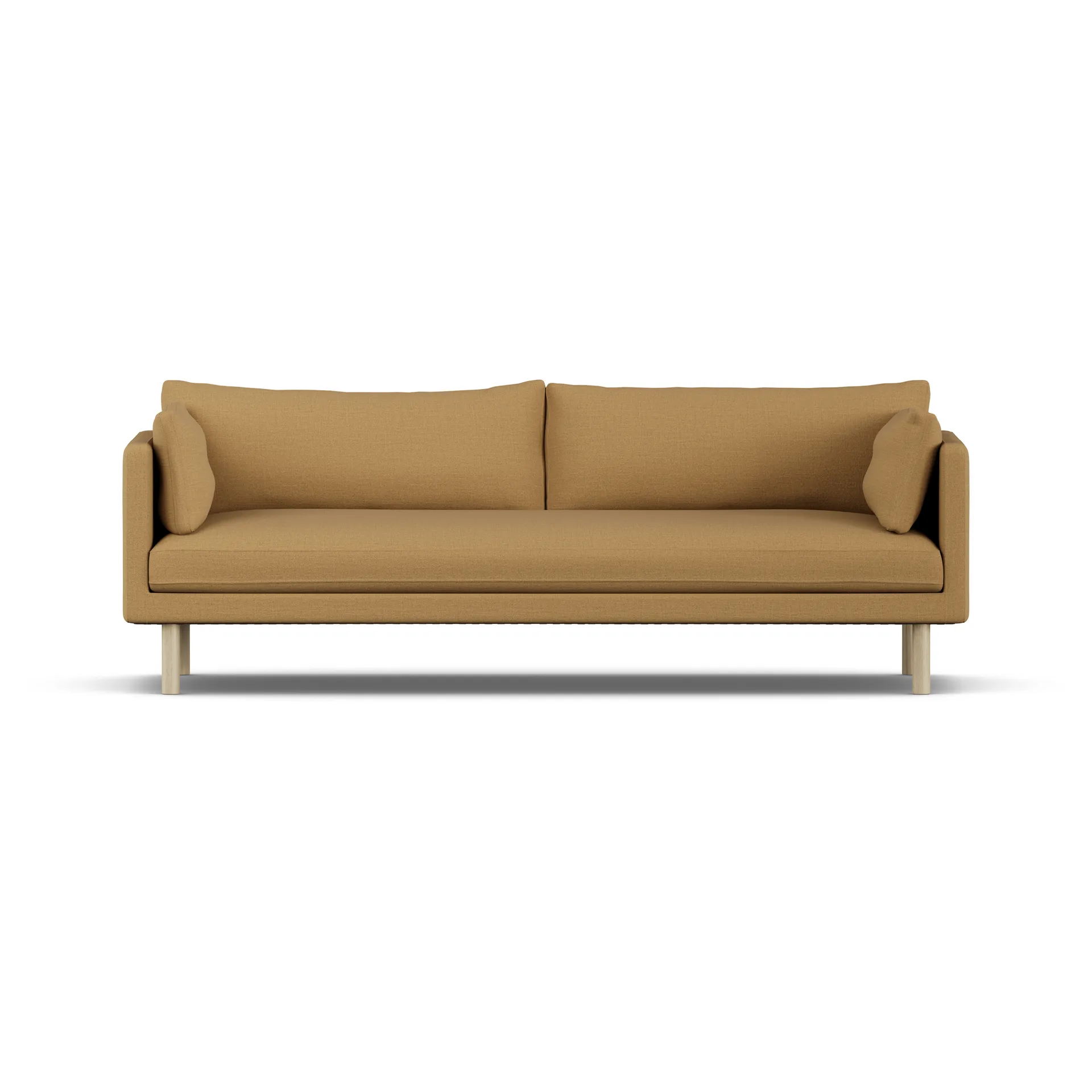 Linnevik divano, Same Ochre 6676-rovere oliato bianco, 4 sedute, senza gonna 1898