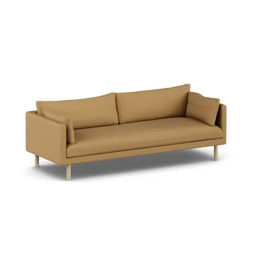 Linnevik divano - Same Ochre 6676-rovere oliato bianco, 4 sedute, senza gonna - 1898