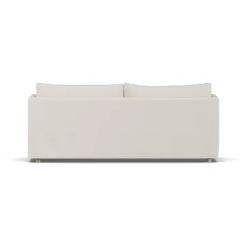 Linnevik divano - Same Off White 6671-rovere oliato bianco, 3 sedute, con gonna - 1898