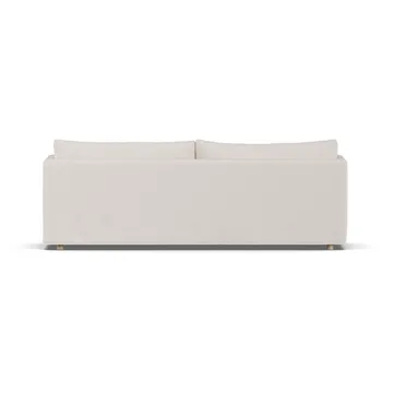 Linnevik divano - Same Off White 6671-rovere oliato bianco, 4 sedute, con gonna - 1898