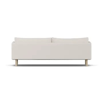 Linnevik divano - Same Off White 6671-rovere oliato bianco, 4 sedute, senza gonna - 1898