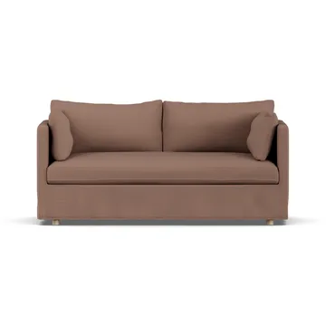 Linnevik divano - Same Rust 6675-rovere oliato bianco, 2 sedute, con gonna - 1898