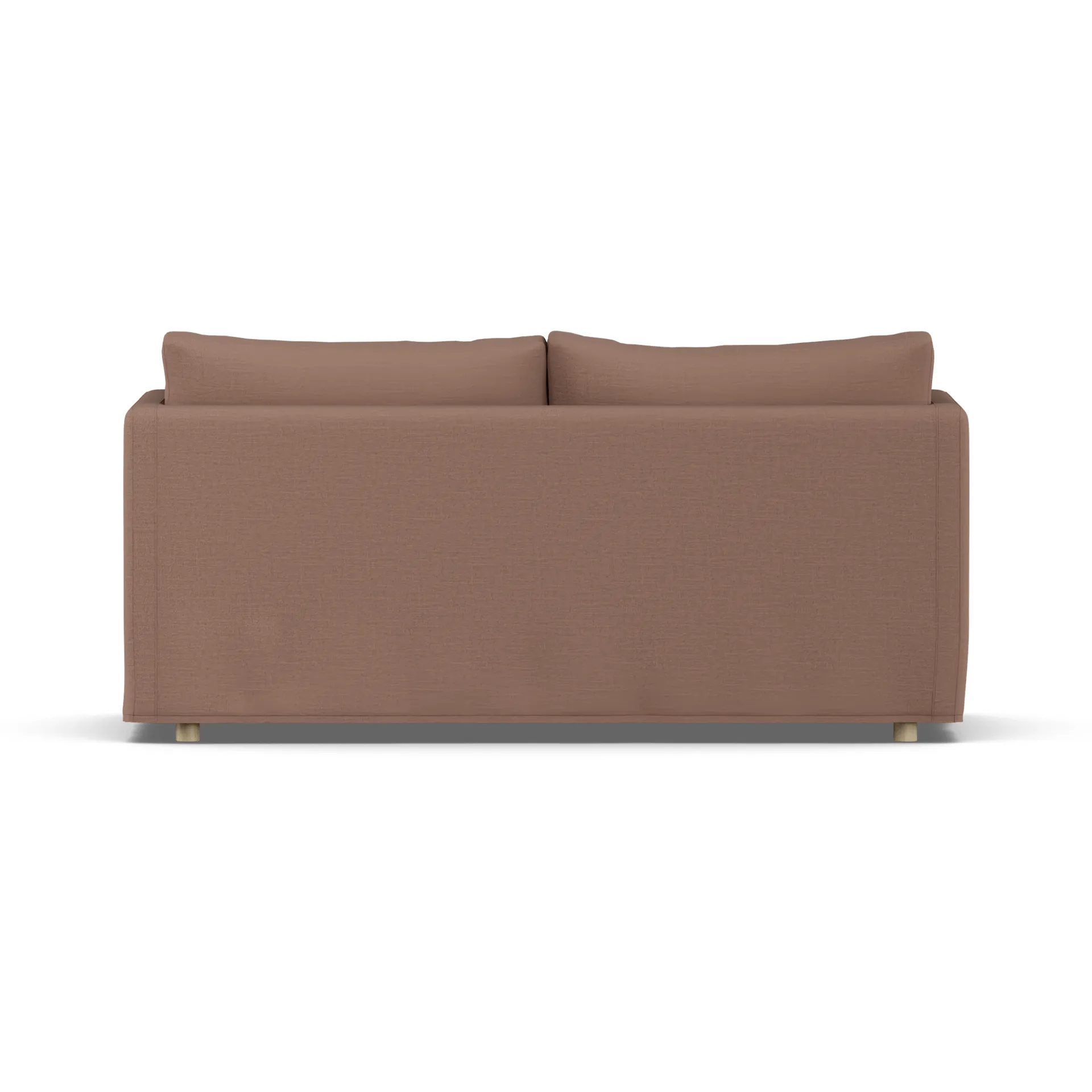 Linnevik divano, Same Rust 6675-rovere oliato bianco, 2 sedute, con gonna 1898