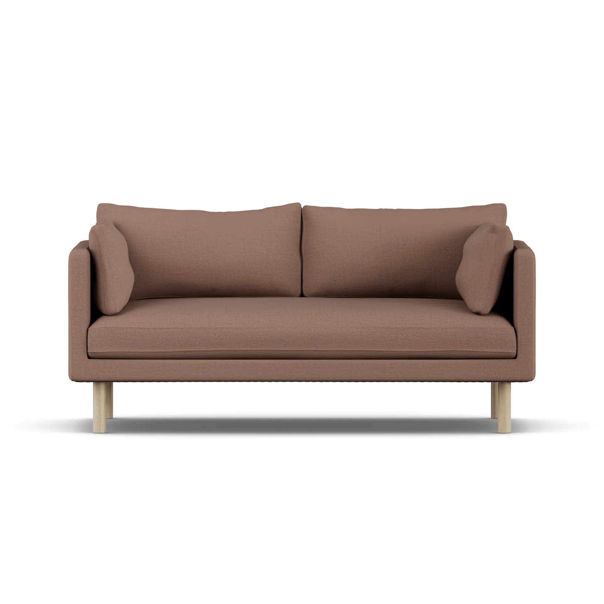 Linnevik divano, Same Rust 6675-rovere oliato bianco, 2 sedute, senza gonna 1898