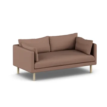 Linnevik divano - Same Rust 6675-rovere oliato bianco, 2 sedute, senza gonna - 1898