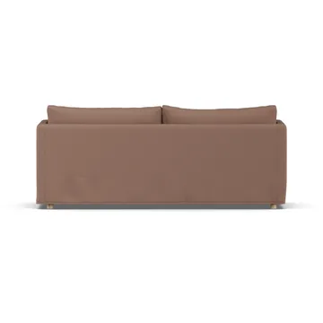 Linnevik divano - Same Rust 6675-rovere oliato bianco, 3 sedute, con gonna - 1898
