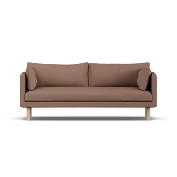 Linnevik divano - Same Rust 6675-rovere oliato bianco, 3 sedute, senza gonna - 1898