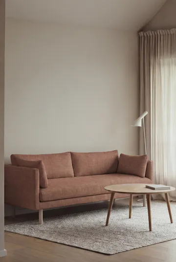 Linnevik divano - Same Rust 6675-rovere oliato bianco, 3 sedute, senza gonna - 1898
