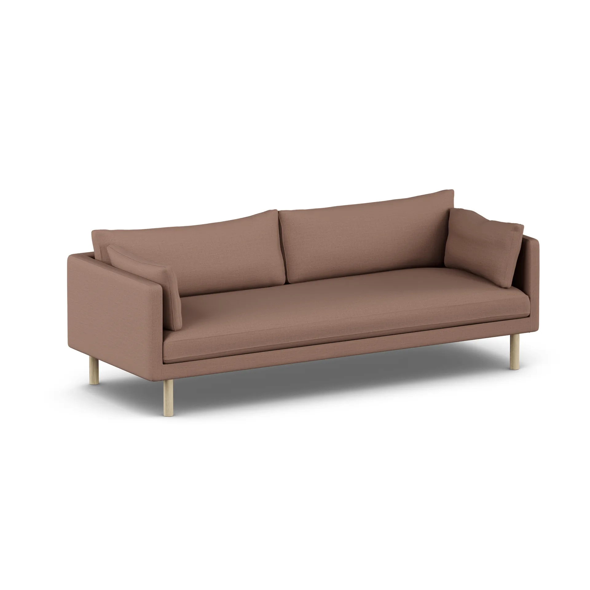 Linnevik divano, Same Rust 6675-rovere oliato bianco, 4 sedute, senza gonna 1898