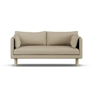 Linnevik divano - Same Sand 6672-rovere oliato bianco, 2 sedute, senza gonna - 1898