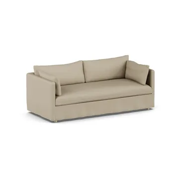 Linnevik divano - Same Sand 6672-rovere oliato bianco, 3 sedute, con gonna - 1898