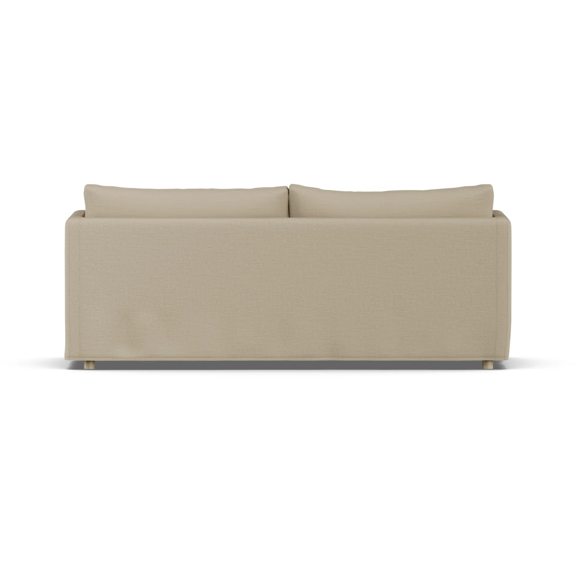 Linnevik divano, Same Sand 6672-rovere oliato bianco, 3 sedute, con gonna 1898