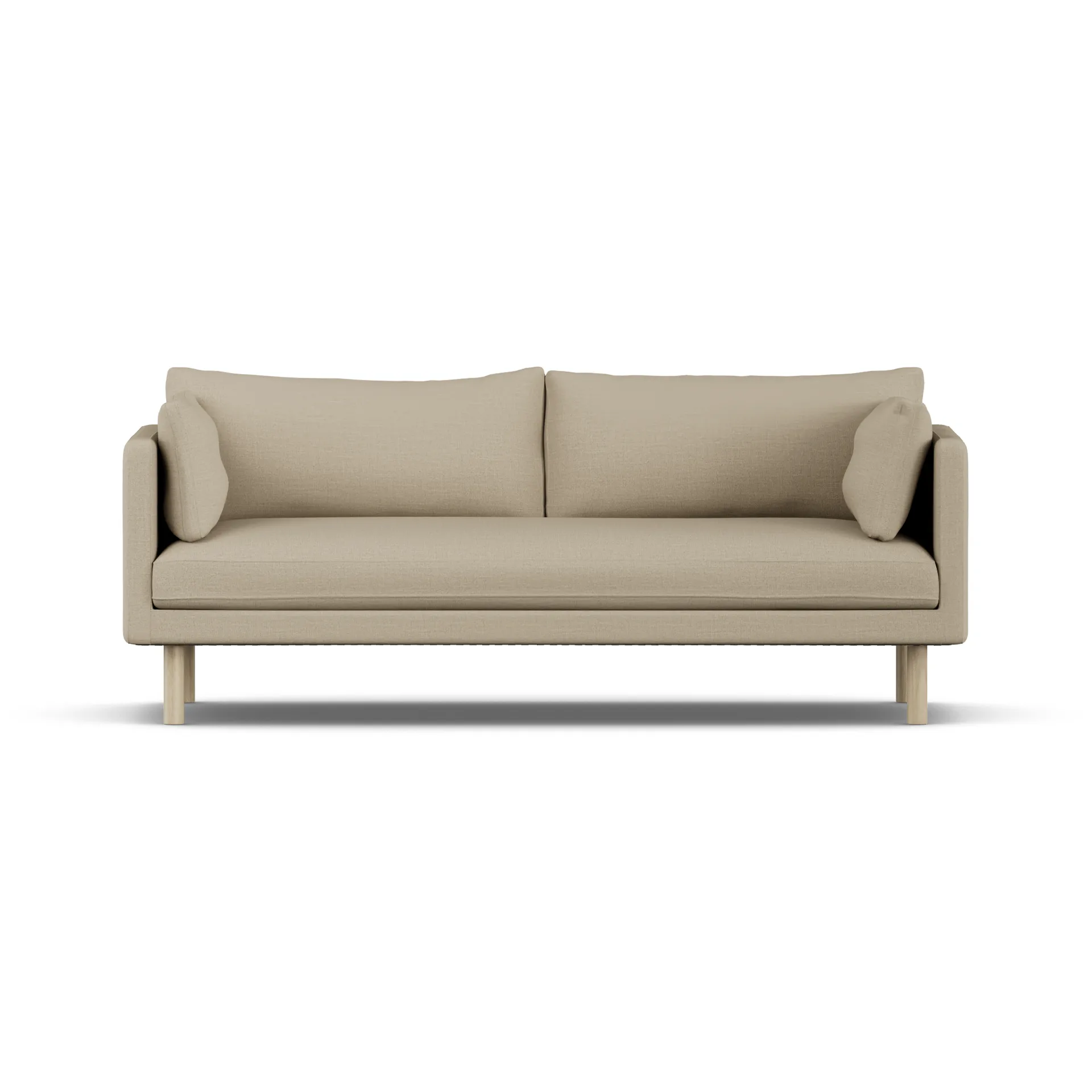 Linnevik divano, Same Sand 6672-rovere oliato bianco, 3 sedute, senza gonna 1898