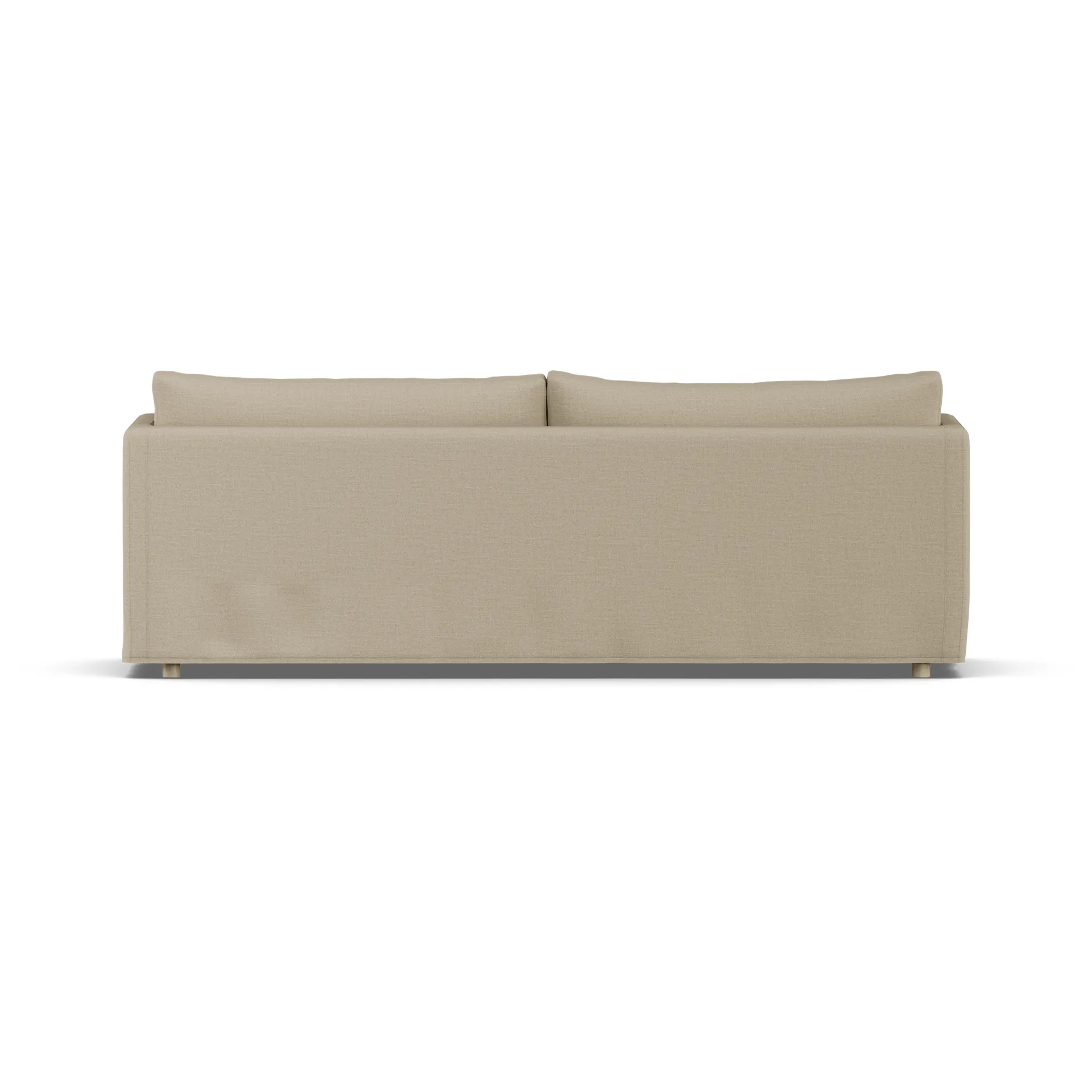 Linnevik divano, Same Sand 6672-rovere oliato bianco, 4 sedute, con gonna 1898