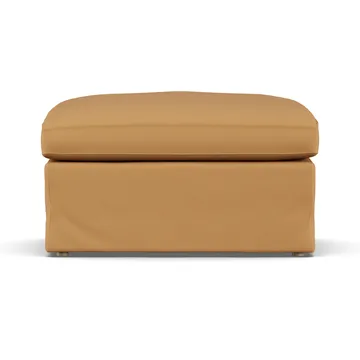 Linnevik pouf - Jump Honey 1959-rovere oliato bianco, con gonna - 1898