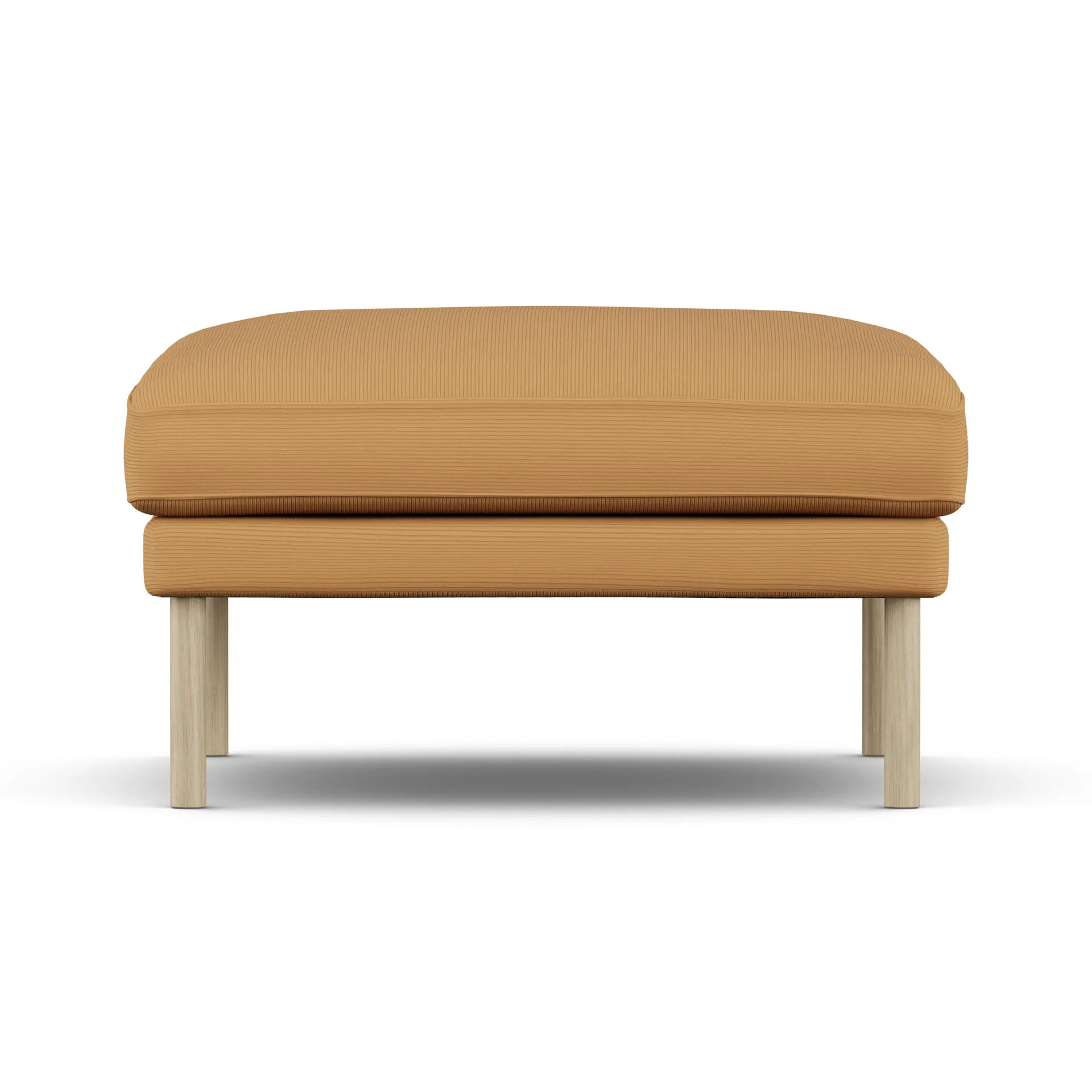 Linnevik pouf, Jump Honey 1959-rovere oliato bianco, senza gonna 1898