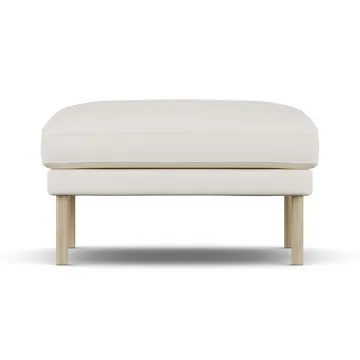Linnevik pouf - Jump Off White 1954-rovere oliato bianco, senza gonna - 1898