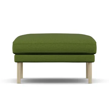 Linnevik pouf - Luiza Green 3975-rovere oliato bianco, senza gonna - 1898