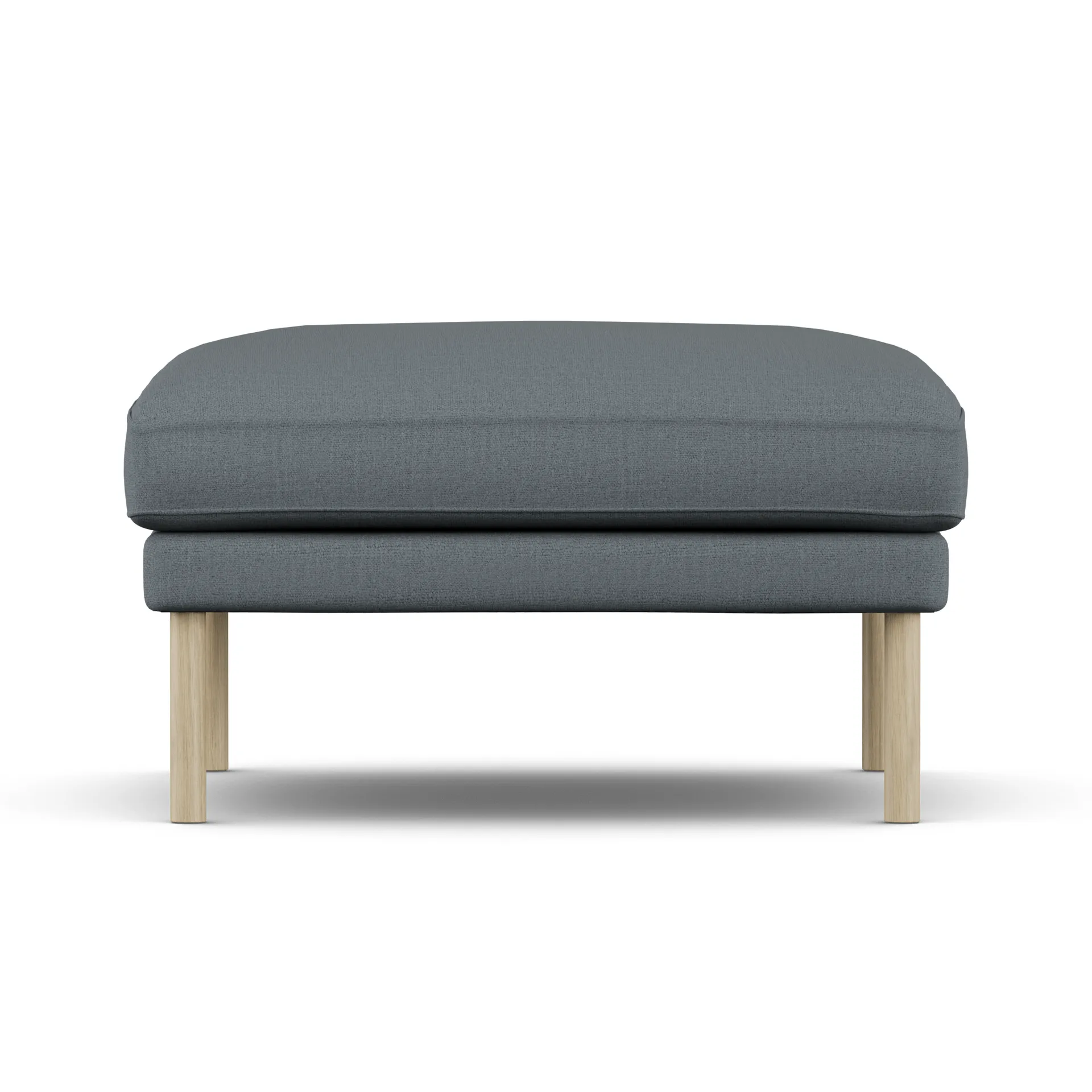 Linnevik pouf, Same Blue 6678-rovere oliato bianco, senza gonna 1898
