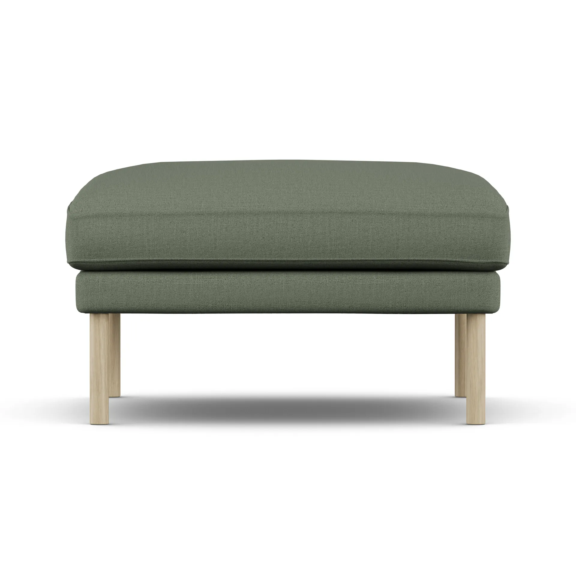 Linnevik pouf, Same Forest 6677-rovere oliato bianco, senza gonna 1898