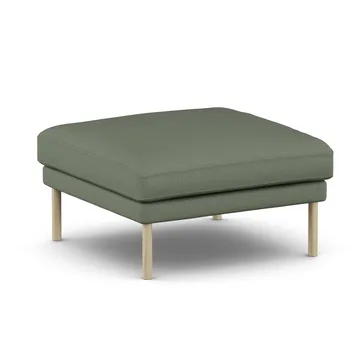Linnevik pouf - Same Forest 6677-rovere oliato bianco, senza gonna - 1898