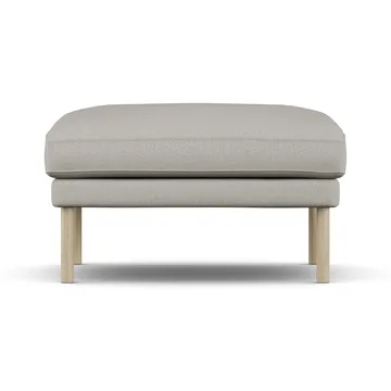 Linnevik pouf - Same Grey 6673-rovere oliato bianco, senza gonna - 1898