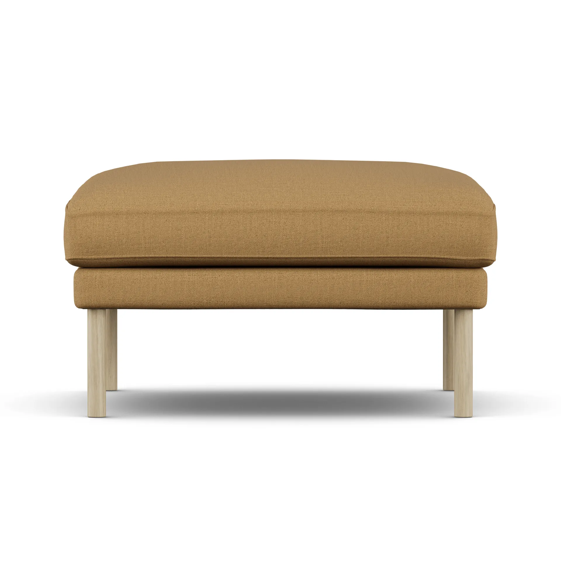 Linnevik pouf, Same Ochre 6676-rovere oliato bianco, senza gonna 1898