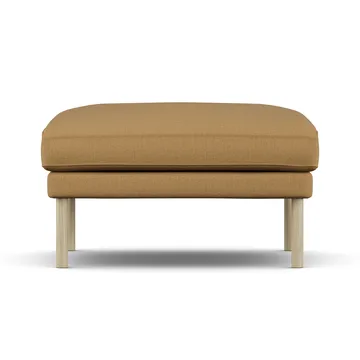 Linnevik pouf - Same Ochre 6676-rovere oliato bianco, senza gonna - 1898