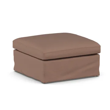 Linnevik pouf - Same Rust 6675-rovere oliato bianco, con gonna - 1898