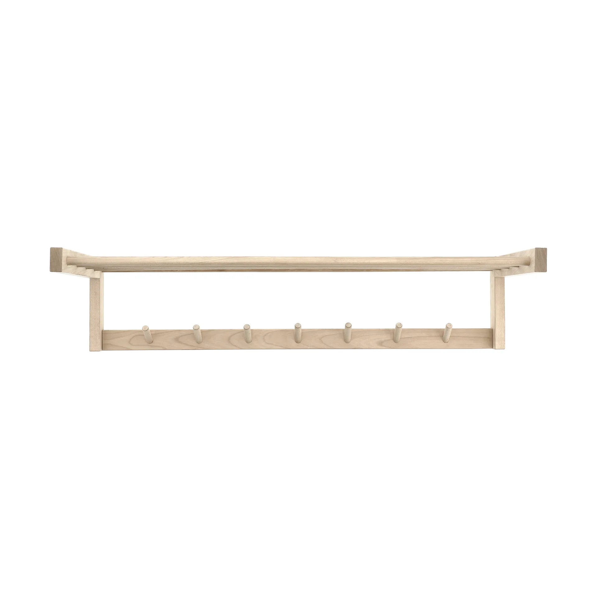 Mensola appendiabiti Bäckebo, Betulla, 7 pomelli 1898