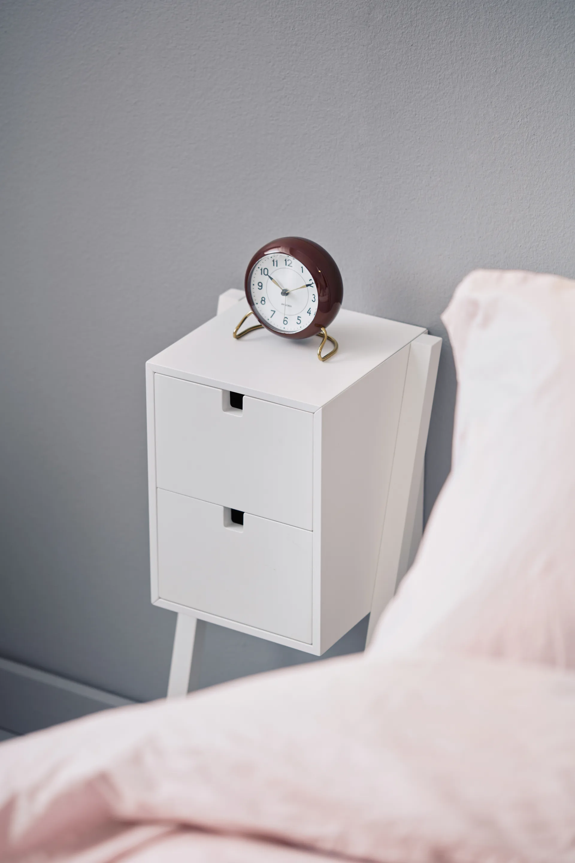 Mensola da letto e corridoio Square, Bianco 1898