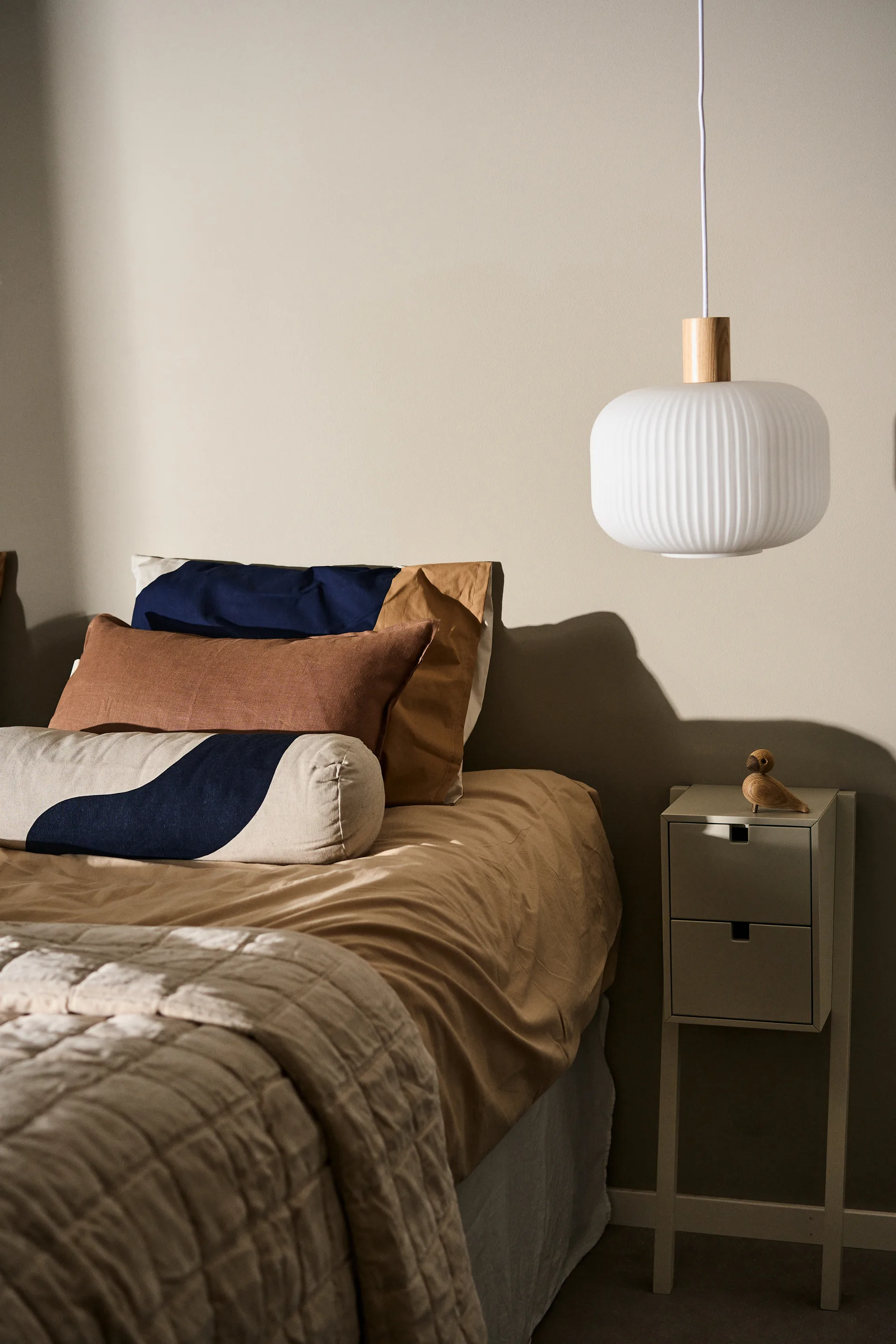 Mensola da letto e corridoio Square, Sabbia 1898