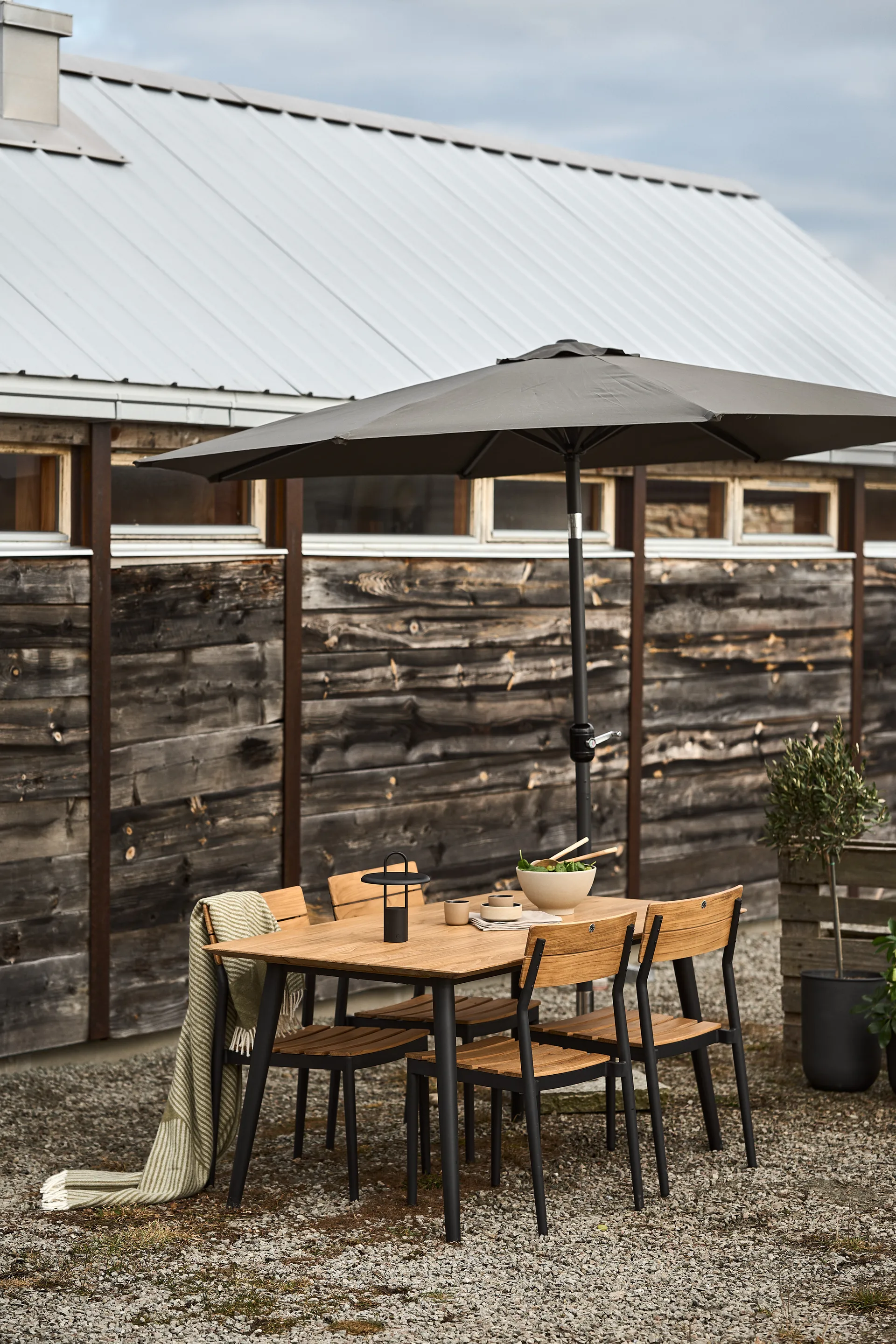 Ombrellone Granö, Antracite, Ø300 cm 1898