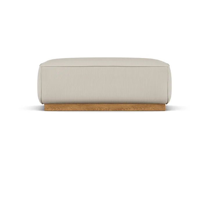 Poggiapiedi Bergsdal - Jump beige 1956-Frassino tinto rovere - 1898