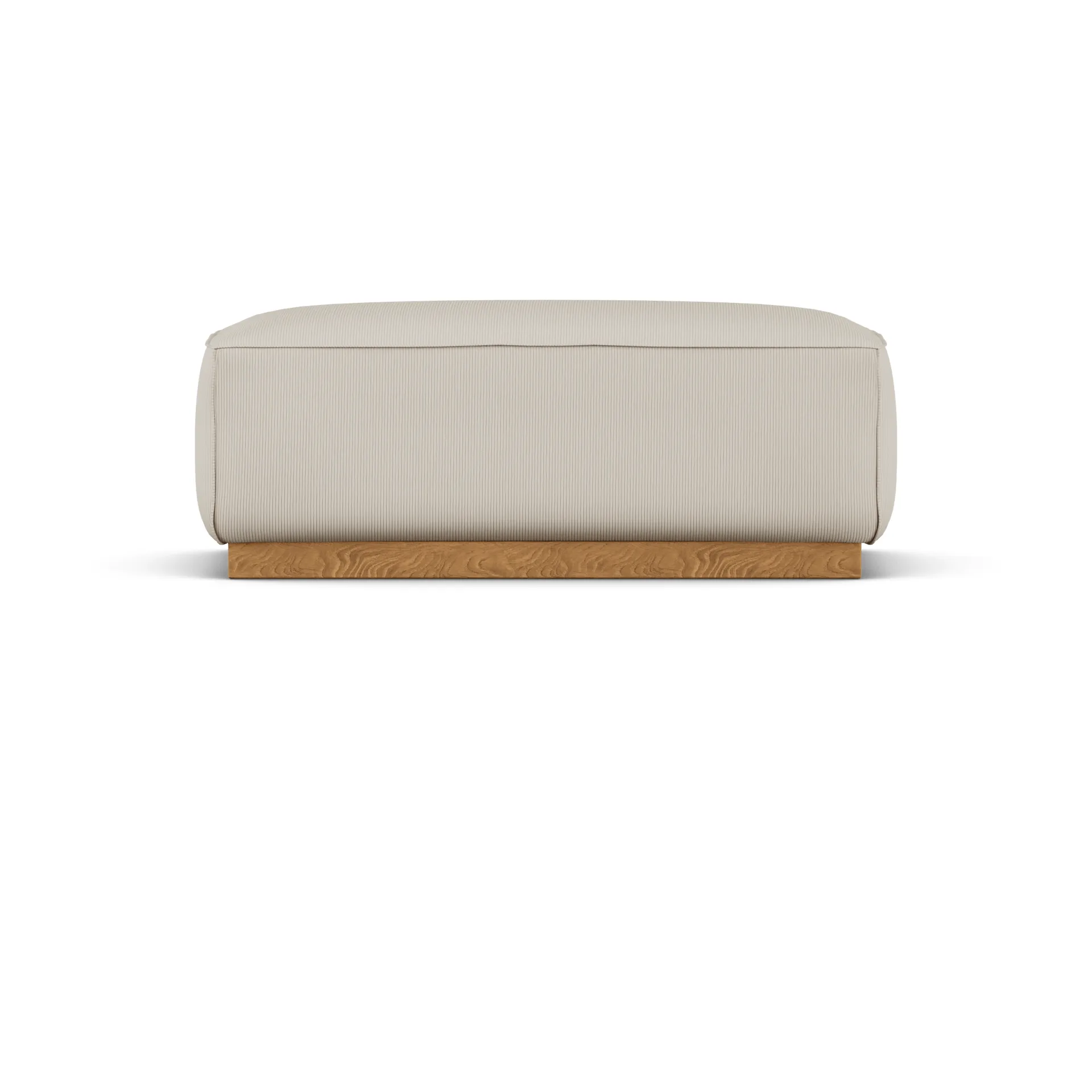 Poggiapiedi Bergsdal, Jump beige 1956-Frassino tinto rovere 1898