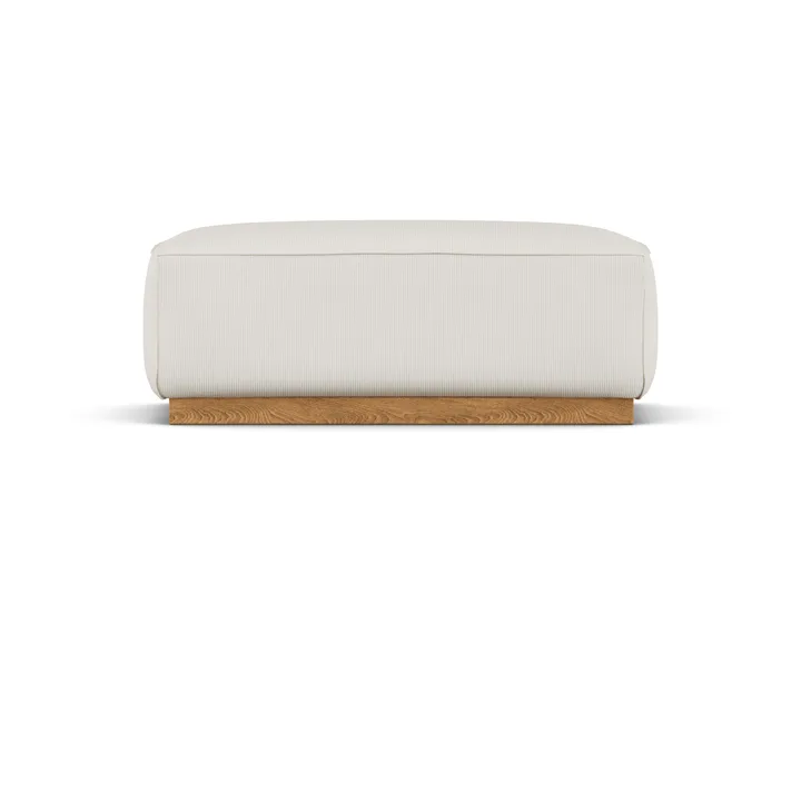 Poggiapiedi Bergsdal - Jump offwhite 1954-Frassino tinto rovere - 1898