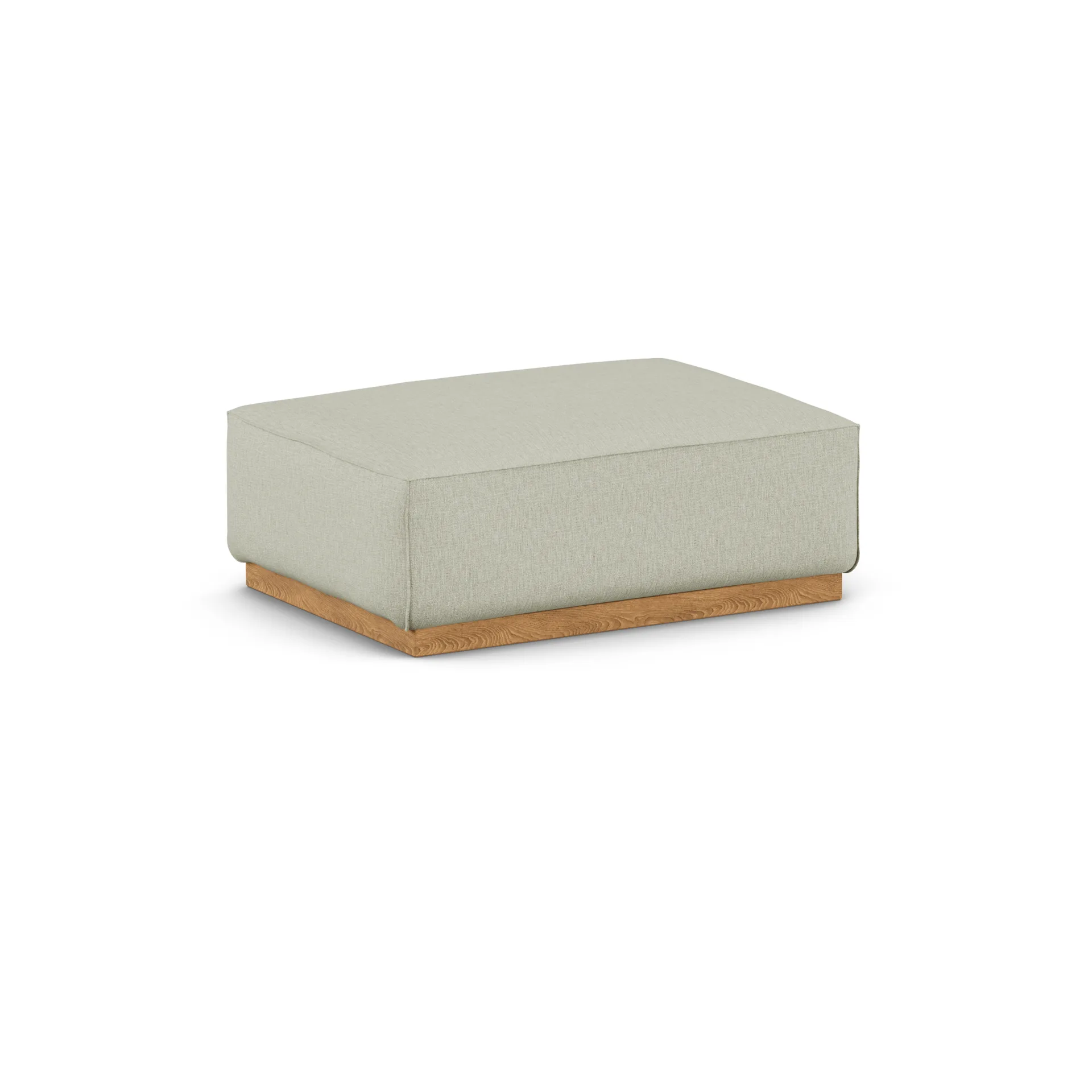 Poggiapiedi Bergsdal, Luisa beige 3981-Frassino tinto rovere 1898