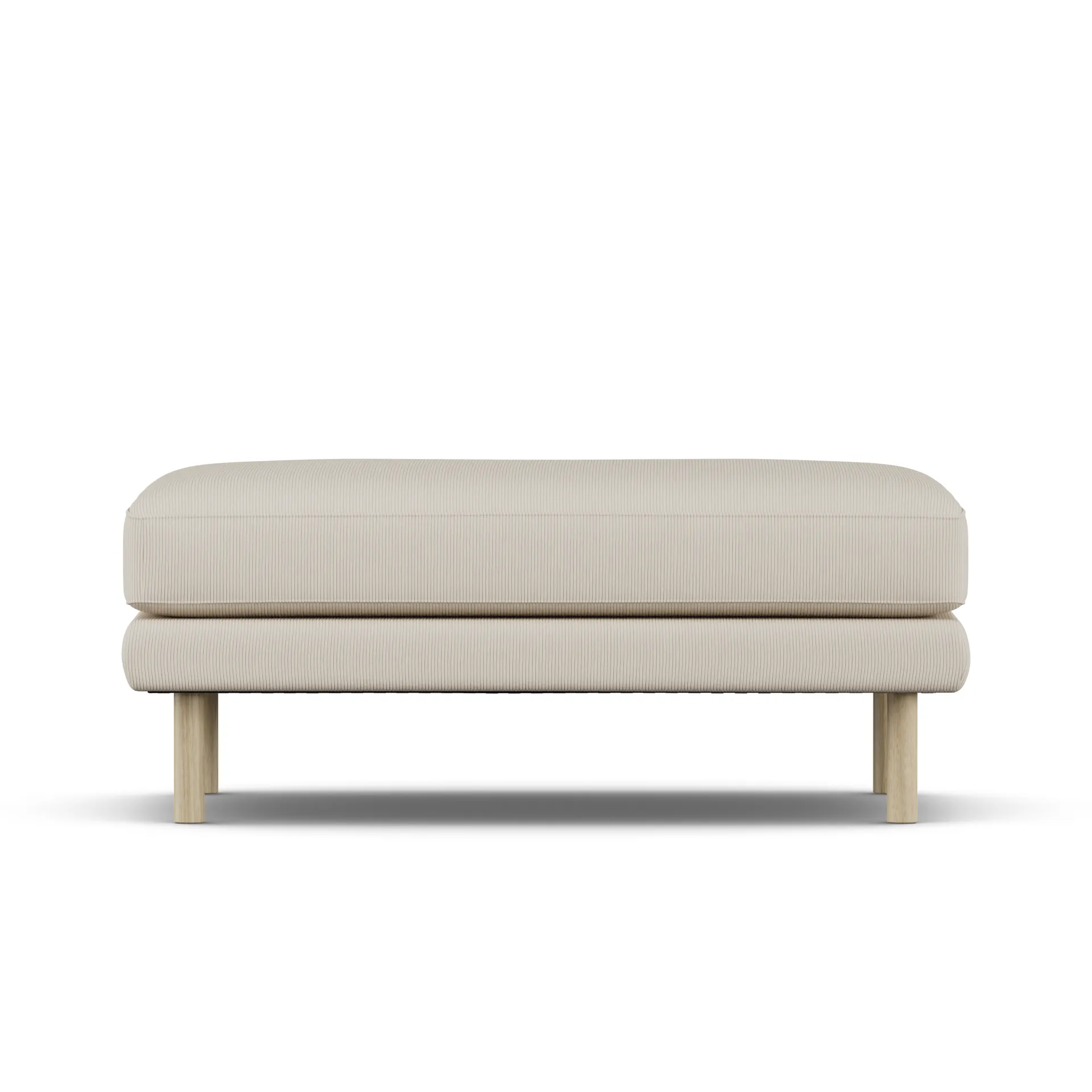 Poggiapiedi Bredhult, Jump Beige 1956-rovere oliato bianco 1898