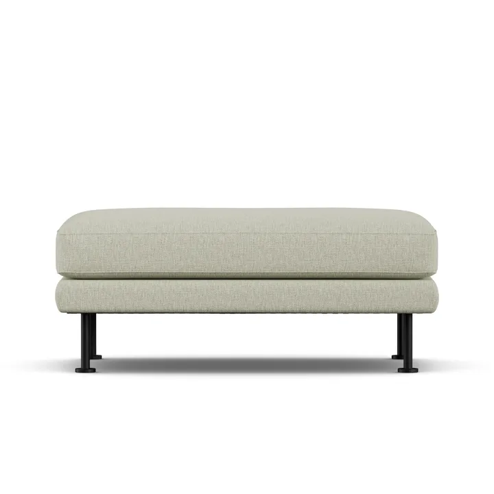 Poggiapiedi Bredhult - Luiza Beige 3981-acciaio nero - 1898