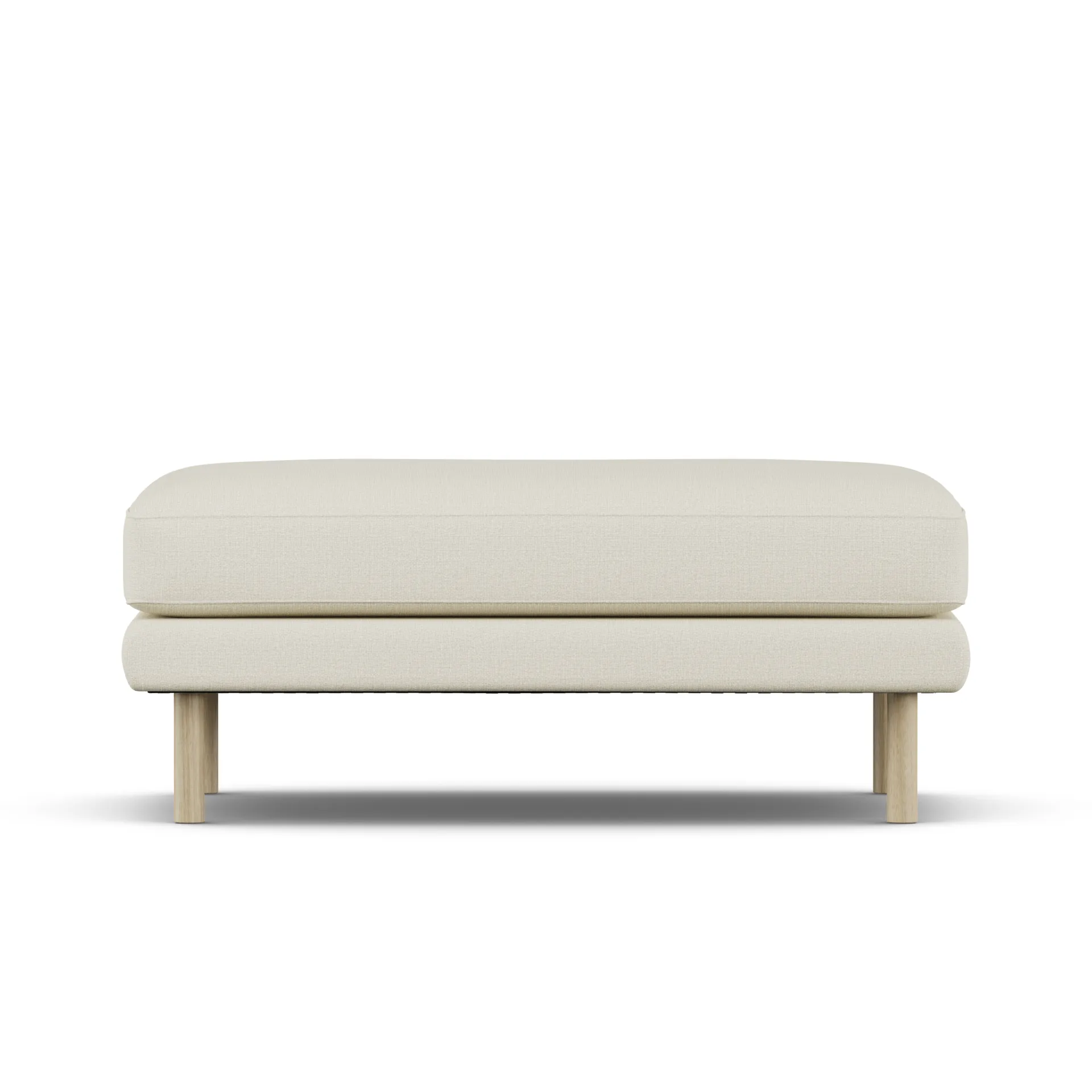 Poggiapiedi Bredhult, Oslo Nature 1540-rovere oliato bianco 1898