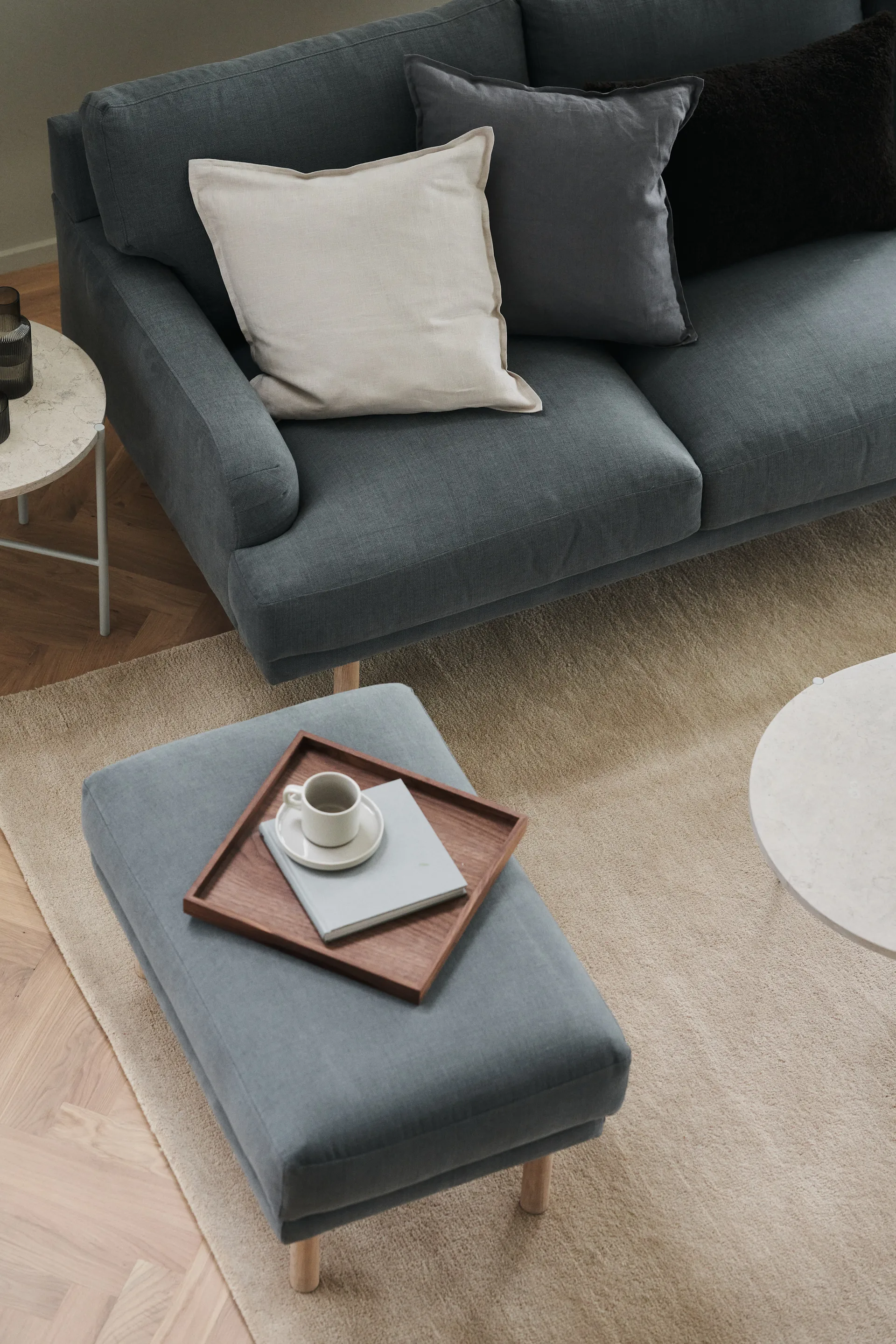 Poggiapiedi Lidnäs, Caleido grigio scuro 1898