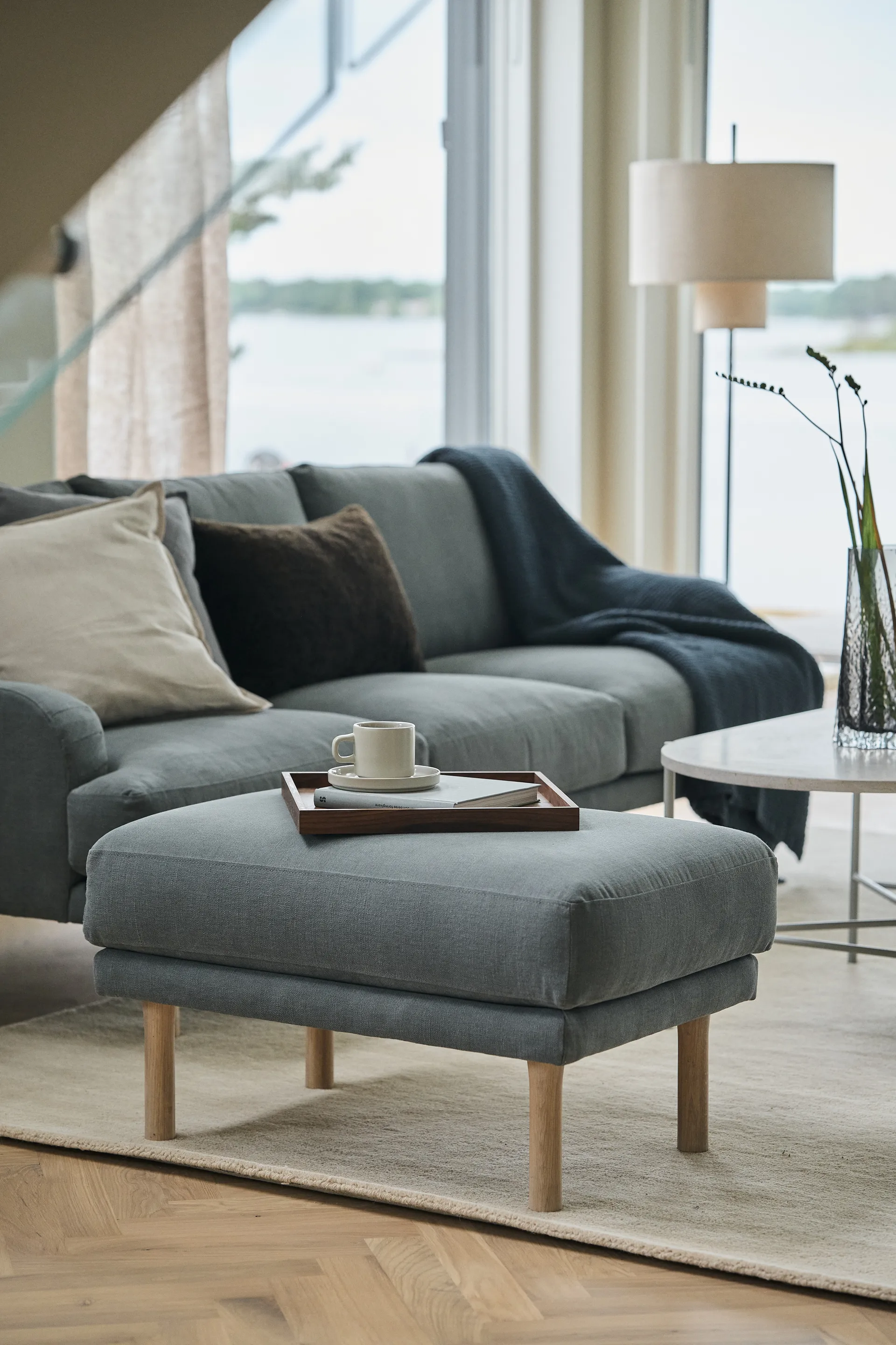 Poggiapiedi Lidnäs, Caleido grigio scuro 1898