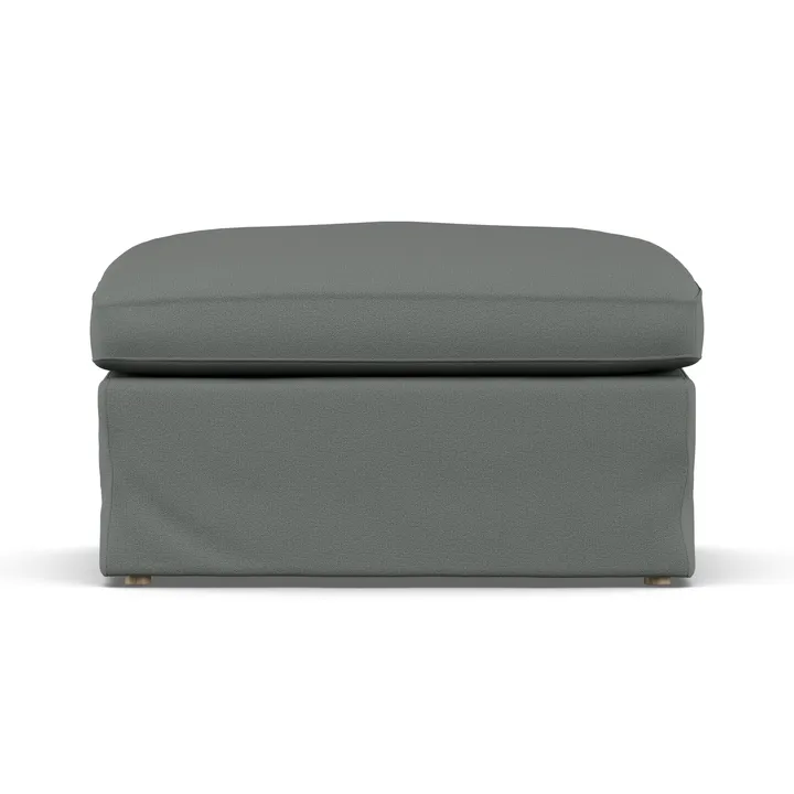 Poggiapiedi Linnevik - Caleido Grey 1240-rovere oliato bianco, con gonna - 1898