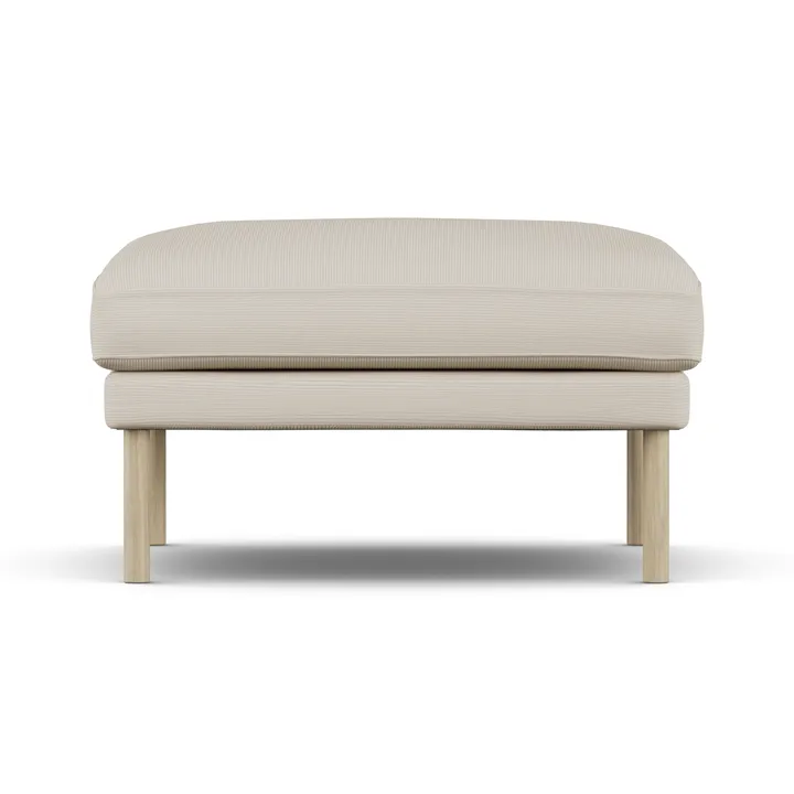 Poggiapiedi Linnevik - Jump Beige 1956-rovere oliato bianco - 1898