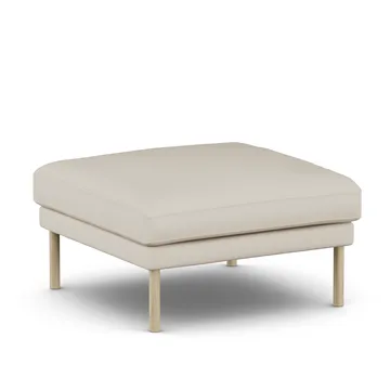Poggiapiedi Linnevik - Jump Beige 1956-rovere oliato bianco - 1898