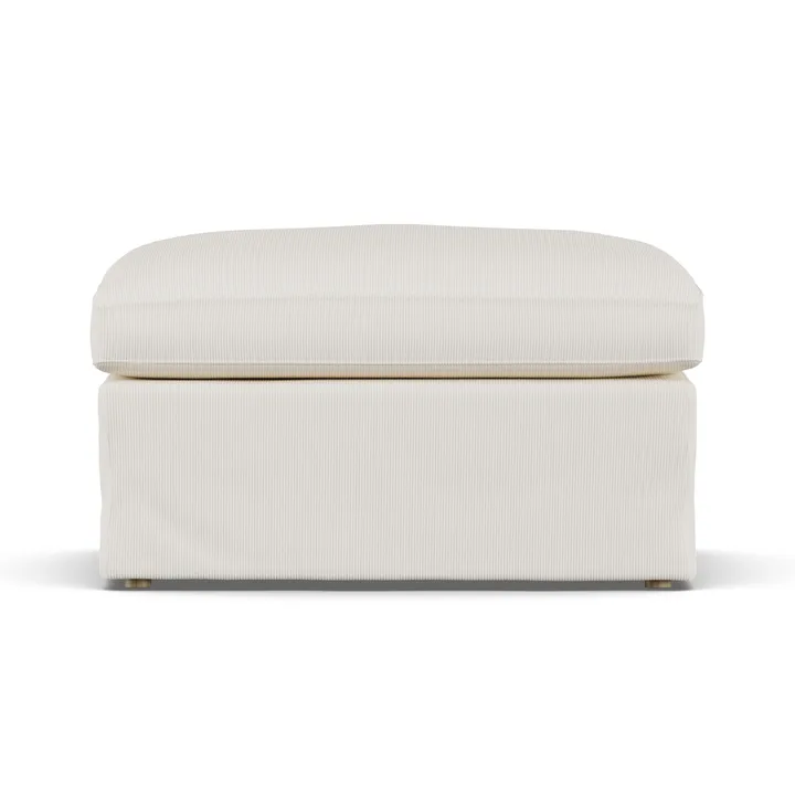 Poggiapiedi Linnevik - Jump Off White 1954-rovere oliato bianco, con gonna - 1898