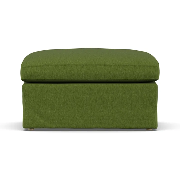 Poggiapiedi Linnevik - Luiza Green 3975-rovere oliato bianco, con gonna - 1898