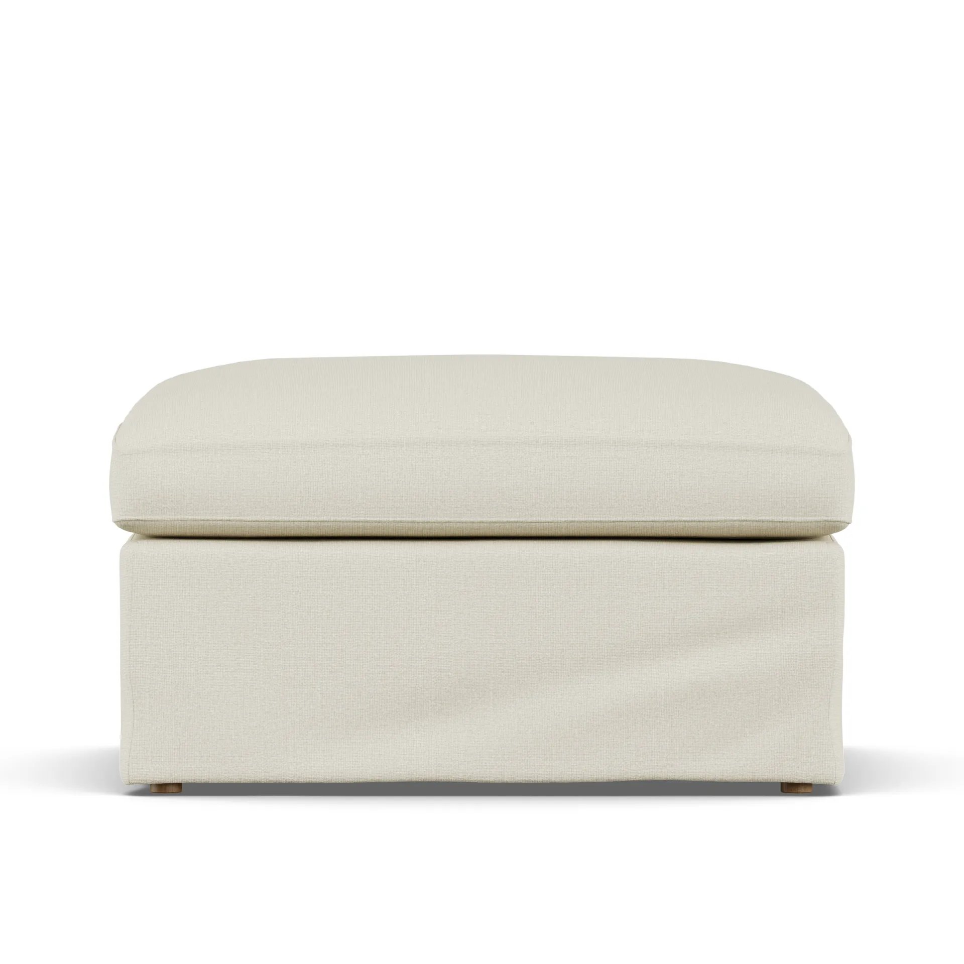 Poggiapiedi Linnevik, Oslo Nature 1540-rovere oliato bianco, con gonna 1898