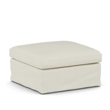 Poggiapiedi Linnevik - Oslo Nature 1540-rovere oliato bianco, con gonna - 1898