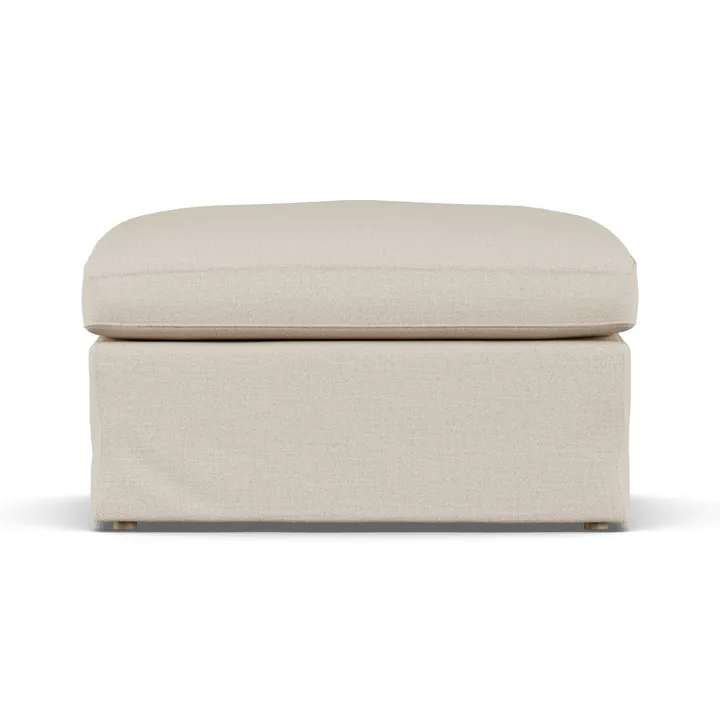 Poggiapiedi Linnevik - Same Beige 6670-rovere oliato bianco, con gonna - 1898